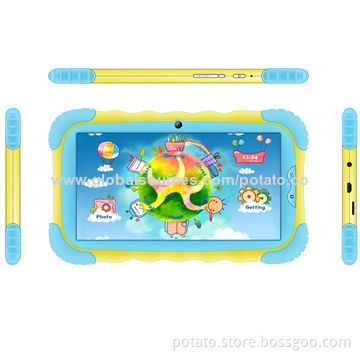 Kids' Tablet PCs, 7-inch, RK3026 Dual Core, 1,024x600P HD, 100-240V AC, 5V/2A, 50-60Hz Power Supply